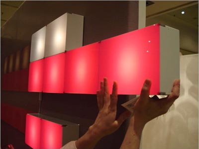 組裝燈具 隨你放在哪里（圖）