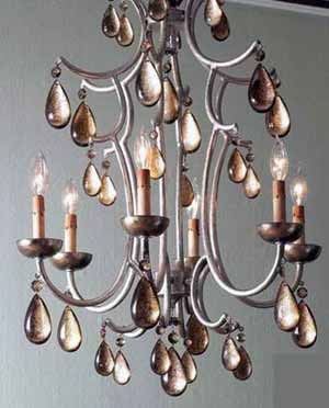 水晶吊燈設計 華麗與典雅并存（圖）