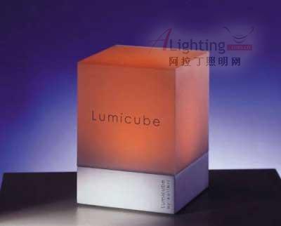 朦朧立體燈塊 追求自然溫馨(圖)