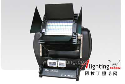 戶外投光燈 投射都市之光(組圖)